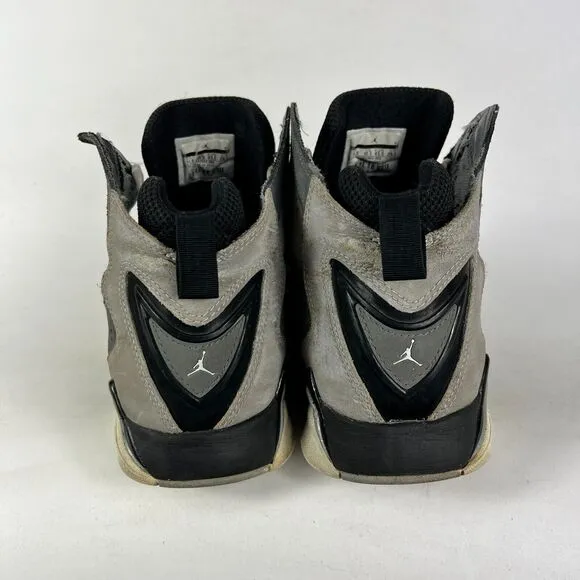 Air Jordan True Flight Sneaker Men's 11.5 Gray Logo Basketball Shoes 342964-003