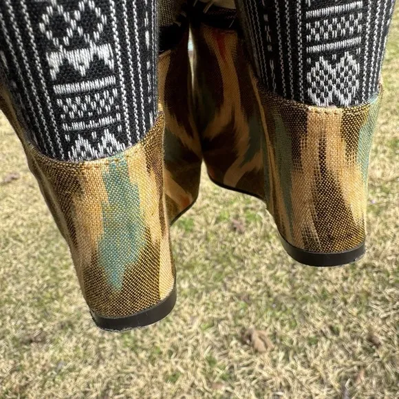 Aldo‎ &quot;Deanna&quot; Boots Wedge Tribal