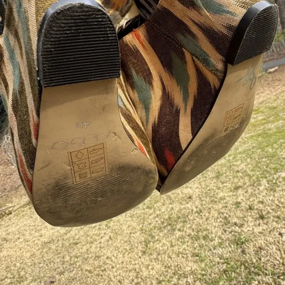 Aldo‎ &quot;Deanna&quot; Boots Wedge Tribal