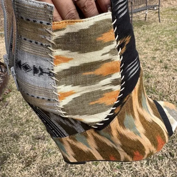 Aldo‎ &quot;Deanna&quot; Boots Wedge Tribal