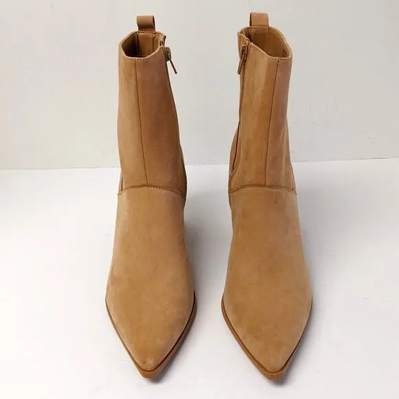 Aldo Bethanny Ankle Boots, Tan Leather, Women's 9