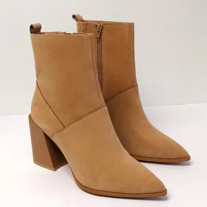 Aldo Bethanny Ankle Boots, Tan Leather, Women's 9