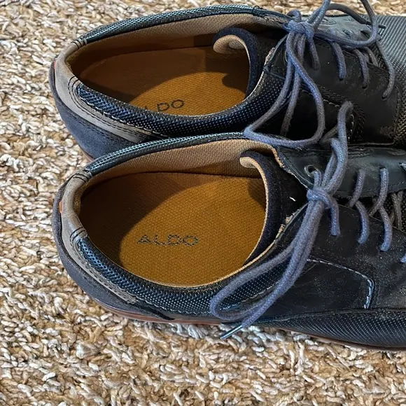 Aldo black dress shoes