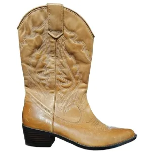 Aldo Cowgirl Western Tan/Light Brown Camel Color Women Boots