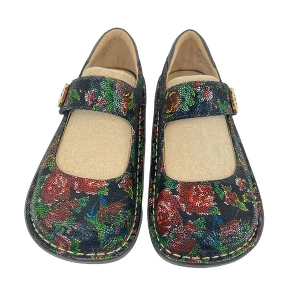 Alegria Paloma PRO Winter Garden Mary Jane Clog Shoes