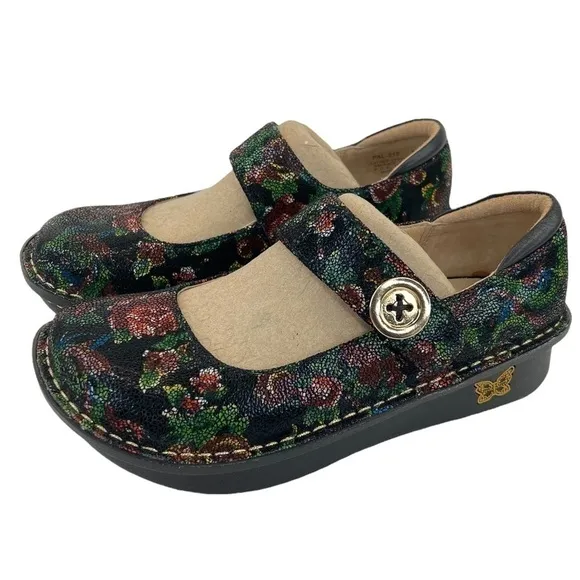 Alegria Paloma PRO Winter Garden Mary Jane Clog Shoes