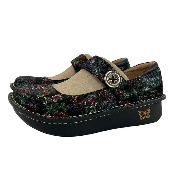 Alegria Paloma PRO Winter Garden Mary Jane Clog Shoes