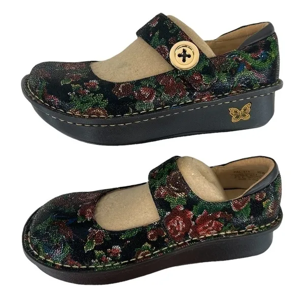 Alegria Paloma PRO Winter Garden Mary Jane Clog Shoes