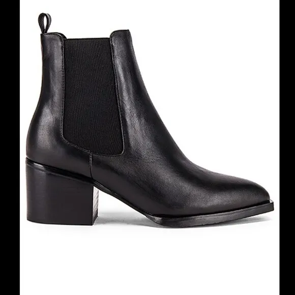 Alias Mae Chilli Bootie in Black Burnished
