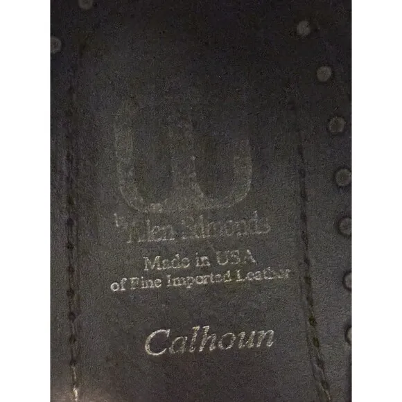Allen Edmonds Calhoun Brown Soft Leather Chukka Dress Boots Men Size 9.5 D