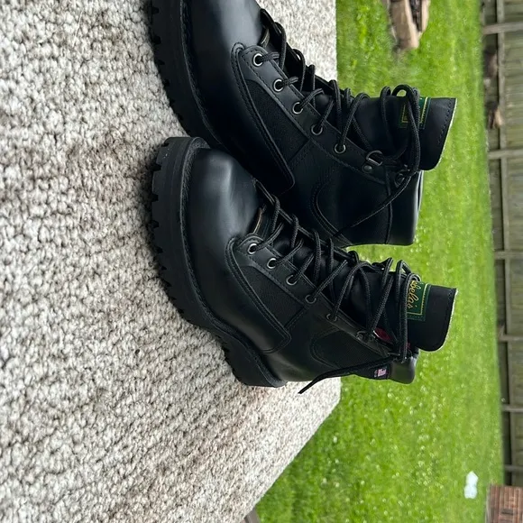 American Made Danner Patrol Cabela's Approved Black Leather Tactical Boots