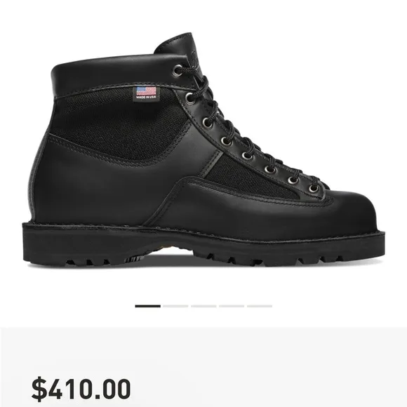 American Made Danner Patrol Cabela's Approved Black Leather Tactical Boots