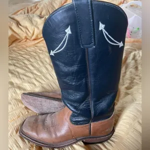 Anderson Bean Cowboy‎ Western Boots! Size 5.5 Youth/ 7 women great shape