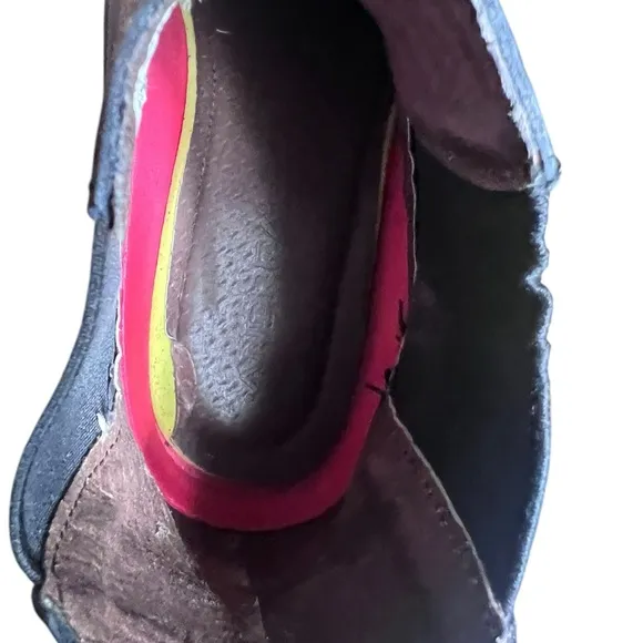 Andrea Men, leather boots, size 7