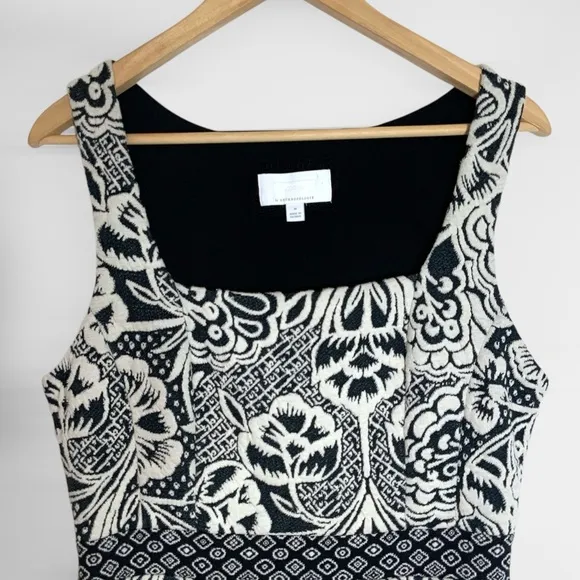 Anthropologie Valery Structured Sleeveless Knit Dress Size M