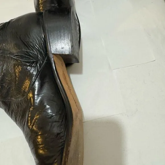 ANYA Ponorovskaya NYC boots women size 38 patent
