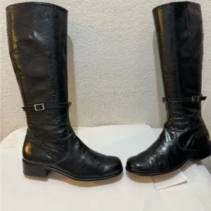ANYA Ponorovskaya NYC boots women size 38 patent