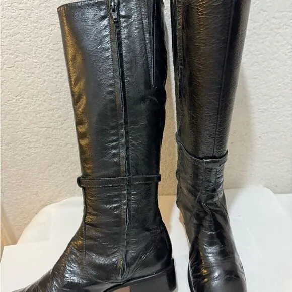 ANYA Ponorovskaya NYC boots women size 38 patent