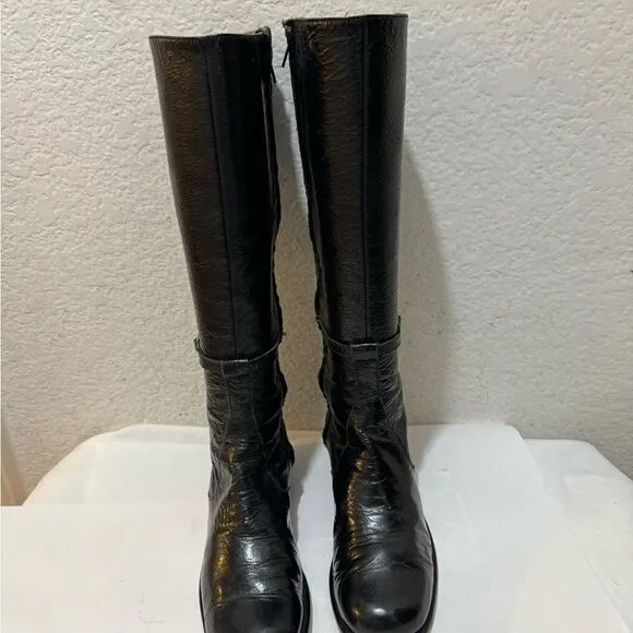 ANYA Ponorovskaya NYC boots women size 38 patent
