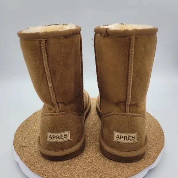 Apres by Lamo Shoes 6 Youth Winter Boots Brown