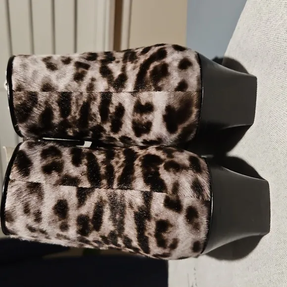 Aquatalia Fur Ankle Boots