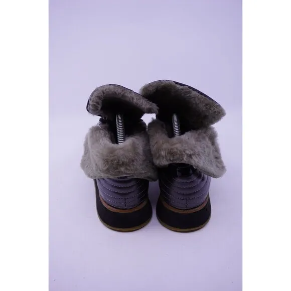 Aquatalia Jacinda Boots Genuine Sheep Fur Lined Weatherproof Women’s 7.5 EUC