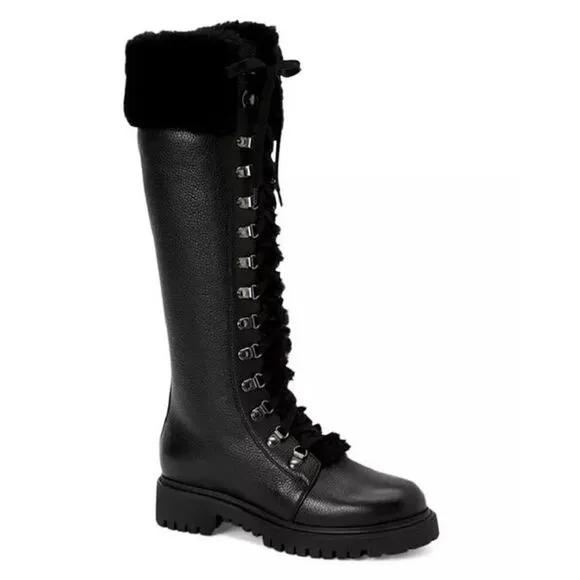 Aquatalia Women's Joslyn Weatherproof Lace Up Boots 6