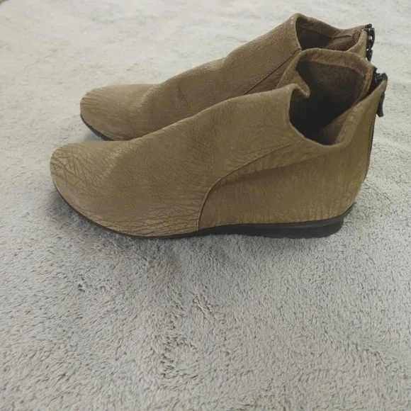 Arche Boots Baryky Beige‎ Tan Nubuck Taurillon Leather Lactae Hevea