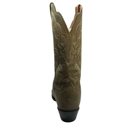 Ariat 15729 Heritage Western J Toe Tan Brown Leather Boots Sz 9.5B Women