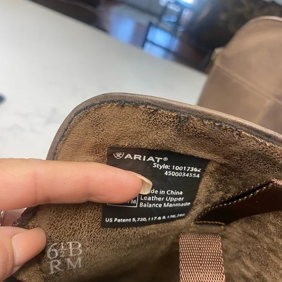 ARIAT boots BRN size 6/5