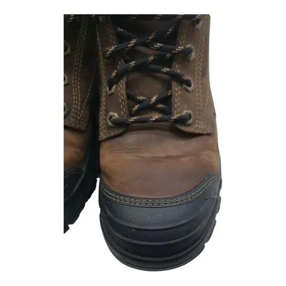 Ariat Shoes Men 8D Brown Treadfast 6” Soft Toe Work Boot Gorpcore 10034672