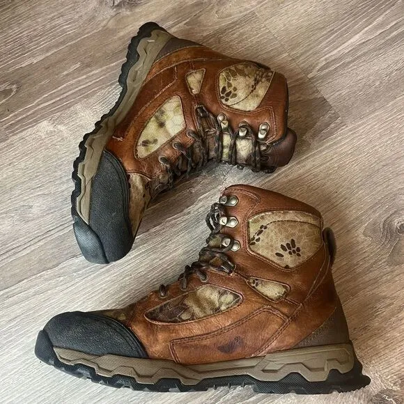 Ariat Traverse Hi H2O Hiking Work Waterproof Insulated Leather Mossy Oak Men 9.5