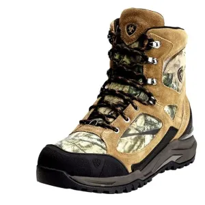 Ariat Traverse Hi H2O Hiking Work Waterproof Insulated Leather Mossy Oak Men 9.5