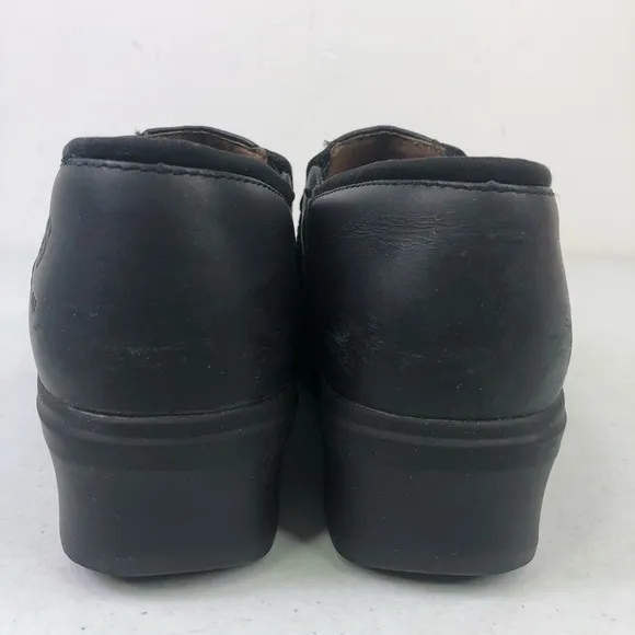 Ariat Women's Steel Toe Clog Work Shoes 10002368 Black Leather Size 9C