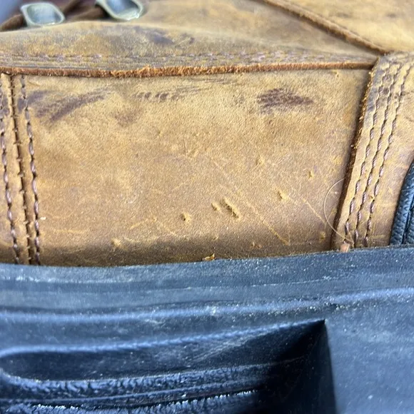 Ariat Workhog 8” Waterproof Leather Work Boots Size 10EE