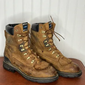 Ariat Workhog 8” Waterproof Leather Work Boots Size 10EE