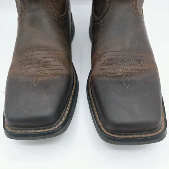Ariat Workhog XT Coil Boots Kids Size 6 Men 6 Women 7.5 Brown Leather 10042412