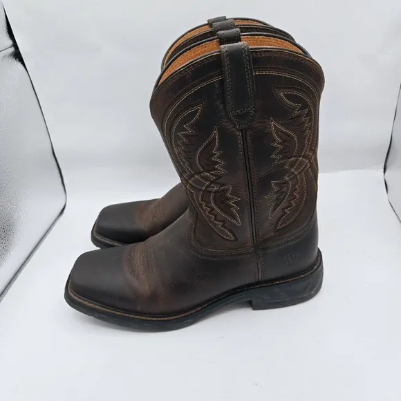Ariat Workhog XT Coil Boots Kids Size 6 Men 6 Women 7.5 Brown Leather 10042412