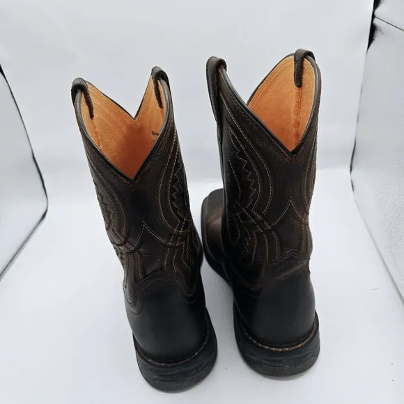 Ariat Workhog XT Coil Boots Kids Size 6 Men 6 Women 7.5 Brown Leather 10042412