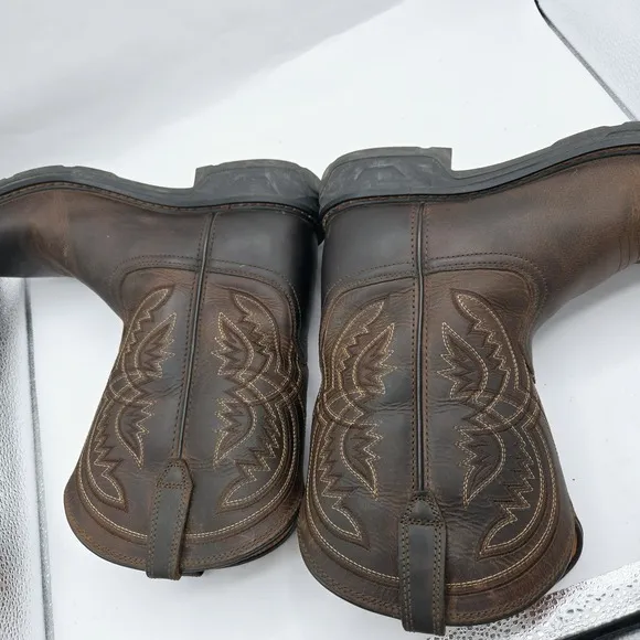 Ariat Workhog XT Coil Boots Kids Size 6 Men 6 Women 7.5 Brown Leather 10042412