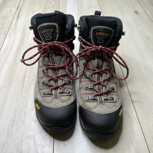 ASOLO Fugitive GTX Hiking Boot Gore-Tex Insulated Wool Black Mens Size 10.5
