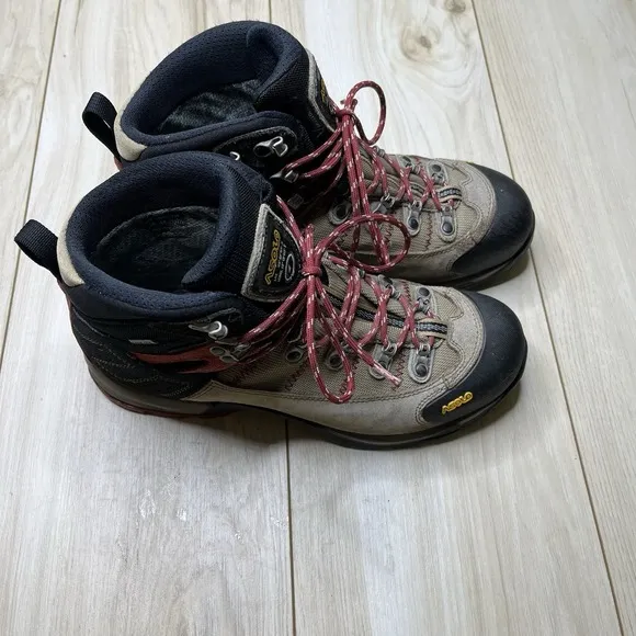 ASOLO Fugitive GTX Hiking Boot Gore-Tex Insulated Wool Black Mens Size 10.5