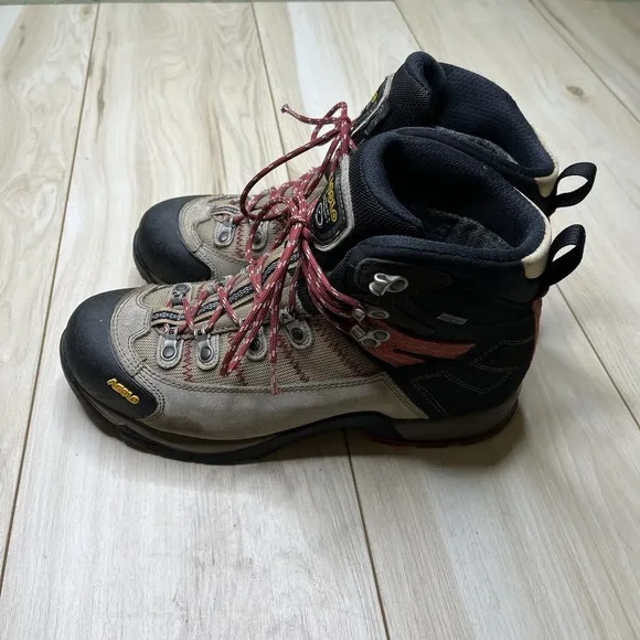 ASOLO Fugitive GTX Hiking Boot Gore-Tex Insulated Wool Black Mens Size 10.5