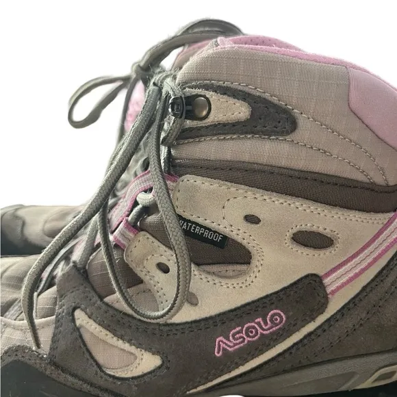 Asolo Women's Hiking Boots - Purple and Gray Waterproof