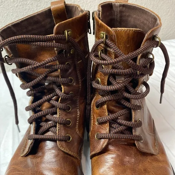 Aston Grey ROCKCASTLE 2 100686 Boots Brown Size 12,Men Lace up Boots, Zipper