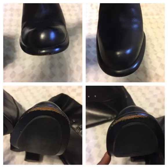 Authentic **VIA SPIGA**made in Italy Leather Boots