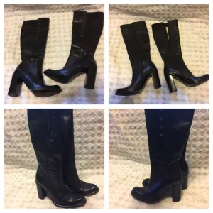 Authentic **VIA SPIGA**made in Italy Leather Boots
