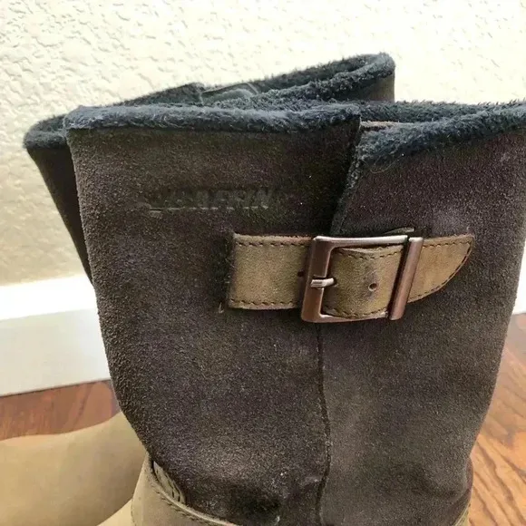 Baffin Danka Women’s Bell-W009 Boots Size 6 Chocolate Color $199 Buckle