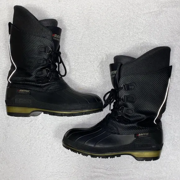 Baffin spectre carbon fiber Men's Black Winter Boots size 12
