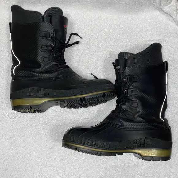 Baffin spectre carbon fiber Men's Black Winter Boots size 12